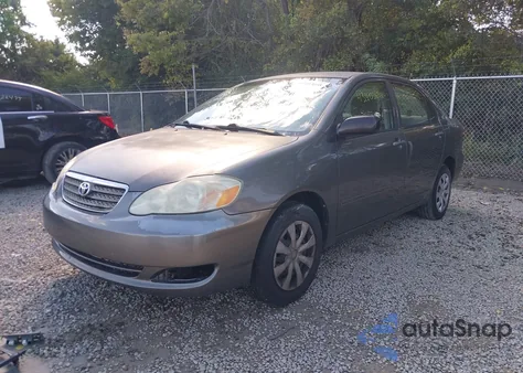 2006 Toyota Corolla Ce из США, поврежденный, VIN 2T1BR32E66C628944